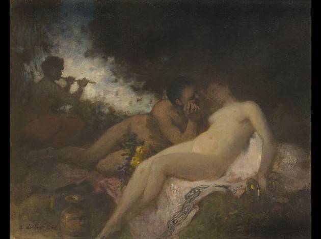 Faun und Nymphev, 1869