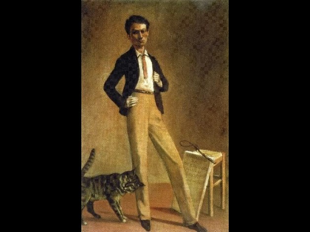 Le Roi des Chats (1935), autoportrait