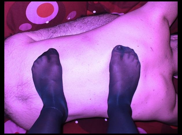 Esclave me servant de marche pieds