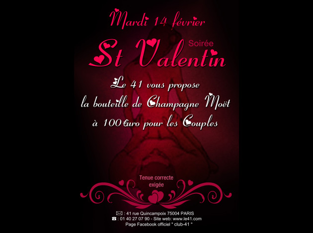 Soirée St Valentin 2012