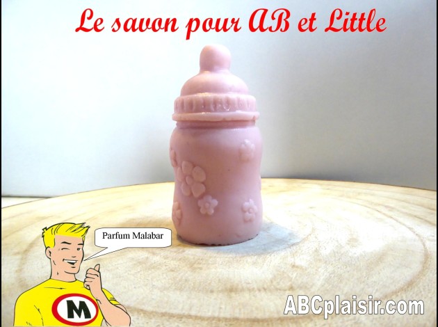 Savon biberon pour ABDL au Malabar