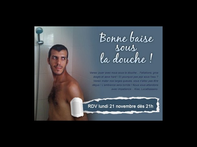 Bonne baise sous la douche