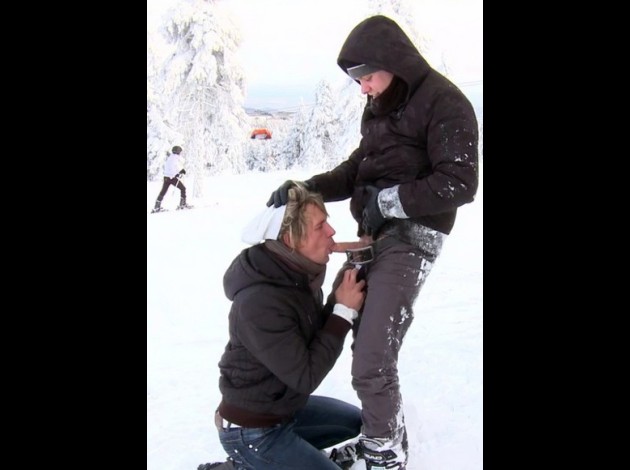 UNE PIPE A LA NEIGE