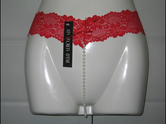 string coquin à perle 6021 rouge recto