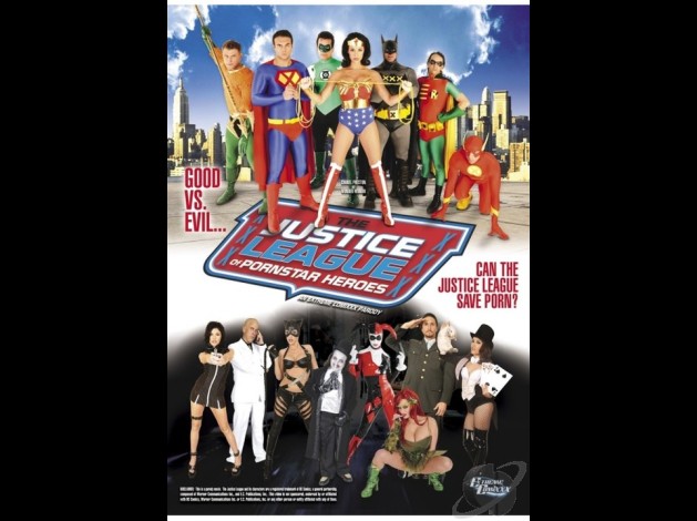 The Justice League of Pornstar Superheroes