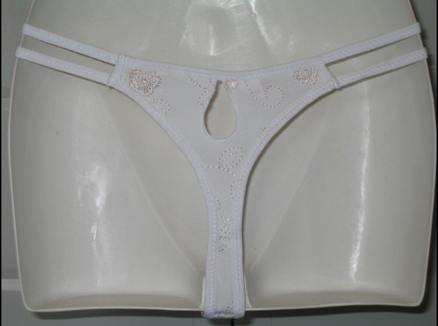 string 12221 blanc beige verso