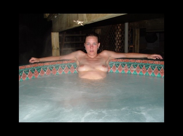 jaccuzi, invitation, femme