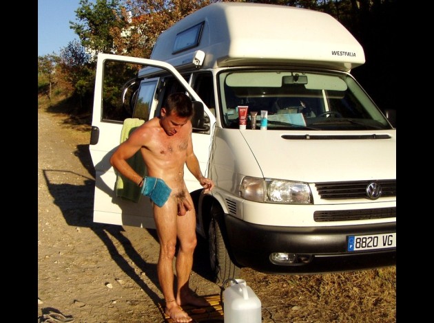 naturiste, camping car, vacances