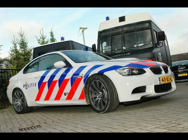 BMW-M3-Hollande-police