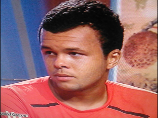 Tsonga  Roland Garros 2010, interview