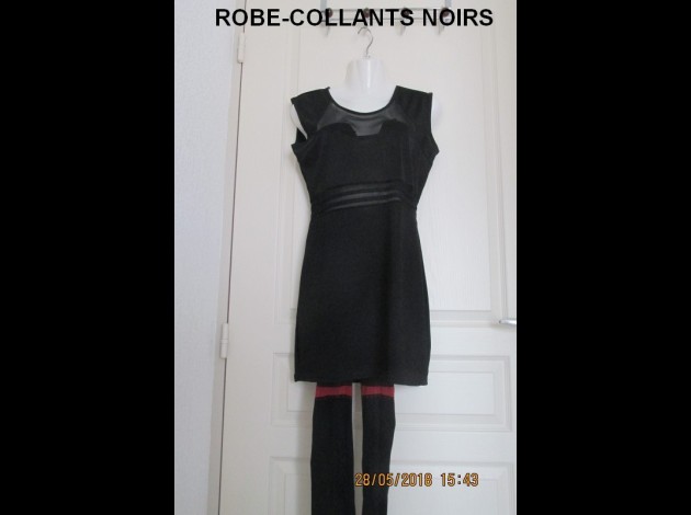 ROBE-COLLANTS NOIRS