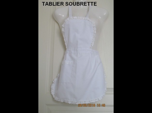 TABLIER DE SOUBRETTE