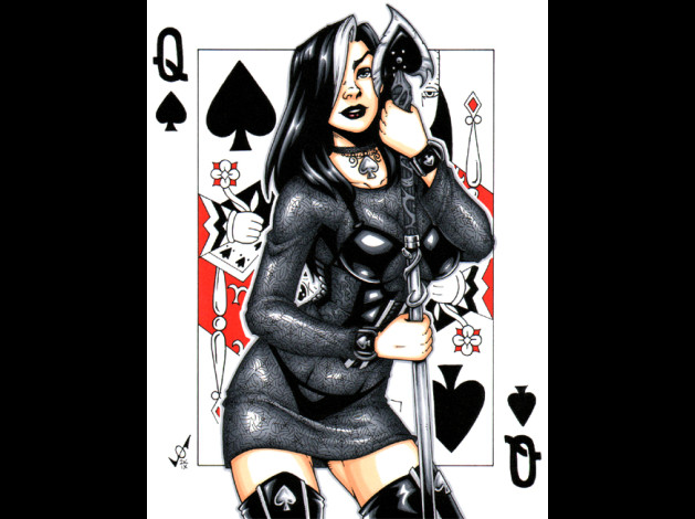 Queen of Spades by gb2k