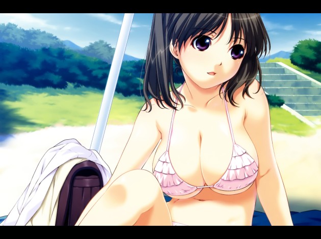beaches serizawa madoka knee socks kimihagu schoolgirls cle