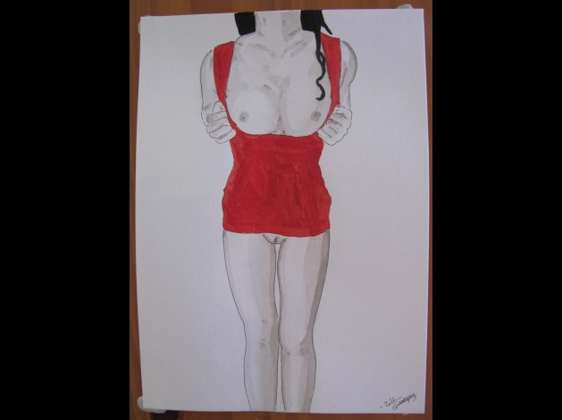 robe rouge