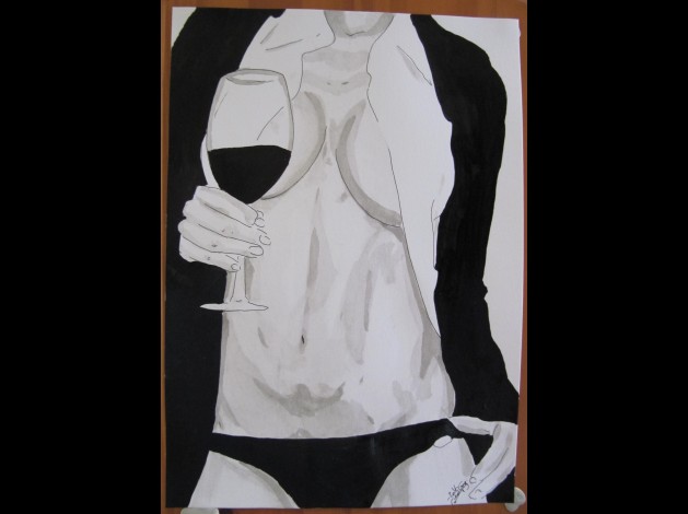 un verre
