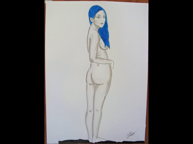 blue