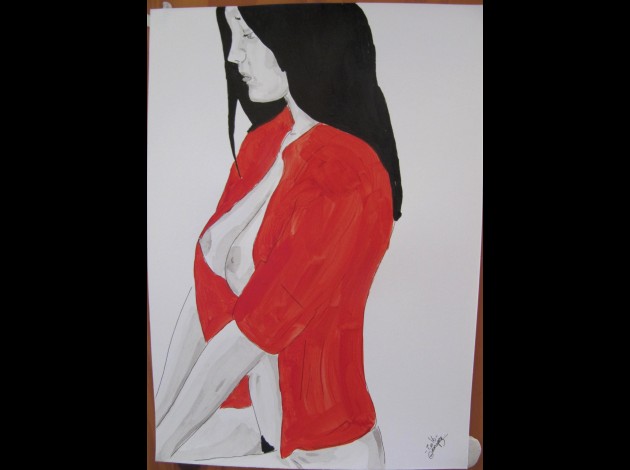 chemise ouverte