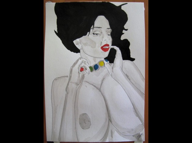 collier de couleur