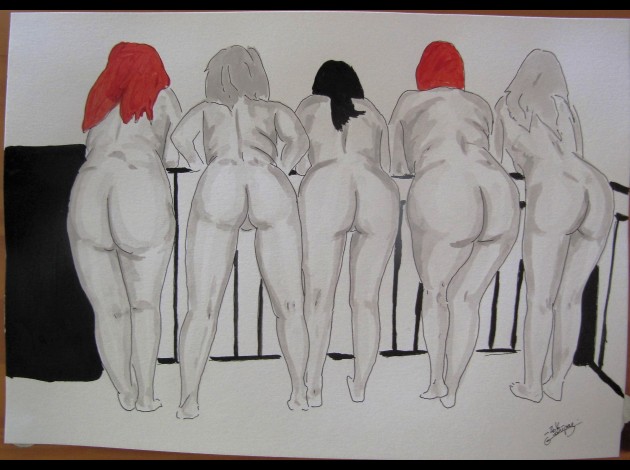 en groupe