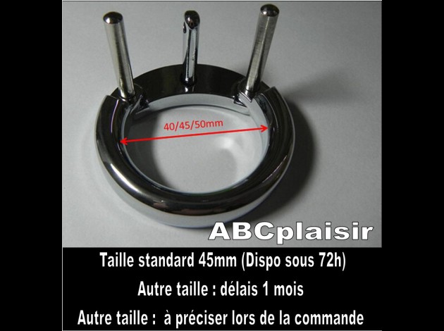 Cage de chasteté de luxe s 4