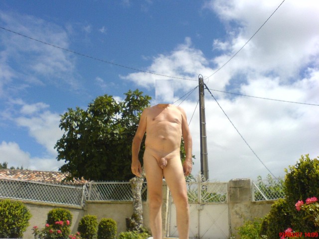 dehors dans le jardinet