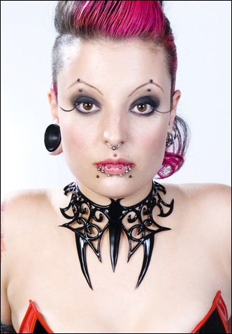 Collier Latex 09 Bdsm