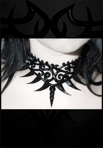 Collier Latex 12 Bdsm