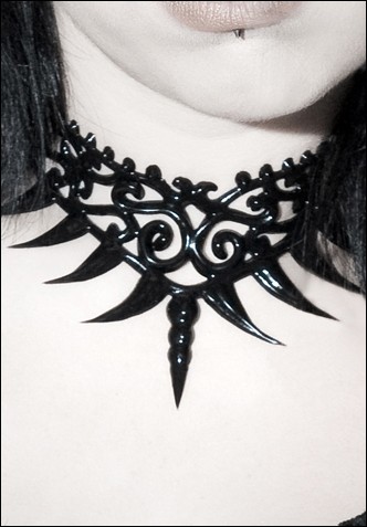 Collier Latex 13 Bdsm