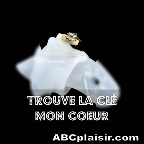 Cachez la clé de sa cage de chasteté 