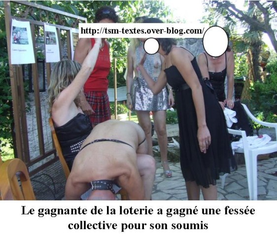 7  fessée collective