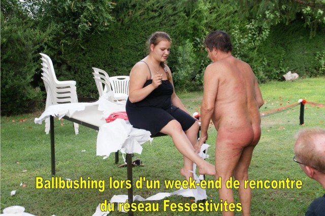 Ballbushing lors d'un week-end de rencontre