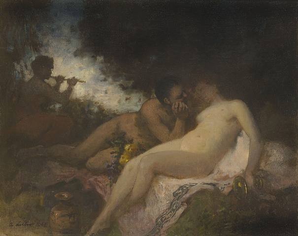 Faun und Nymphev, 1869