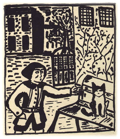 Extrait de  Mitsou, le chat  (1921)