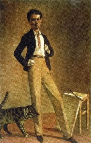 Le Roi des Chats (1935), autoportrait
