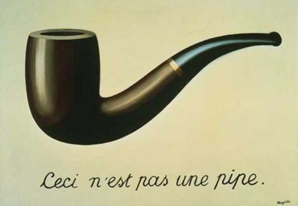 La trahison des images (Ceci n'est pas une pipe) (1928-1929