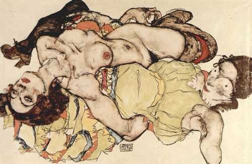 schiele-zuruckgelehnte-frau