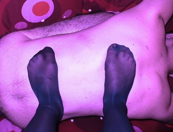 Esclave me servant de marche pieds