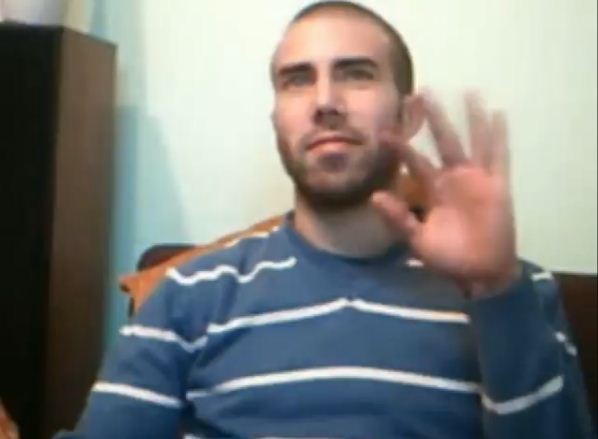 Webcam d'un beau mec