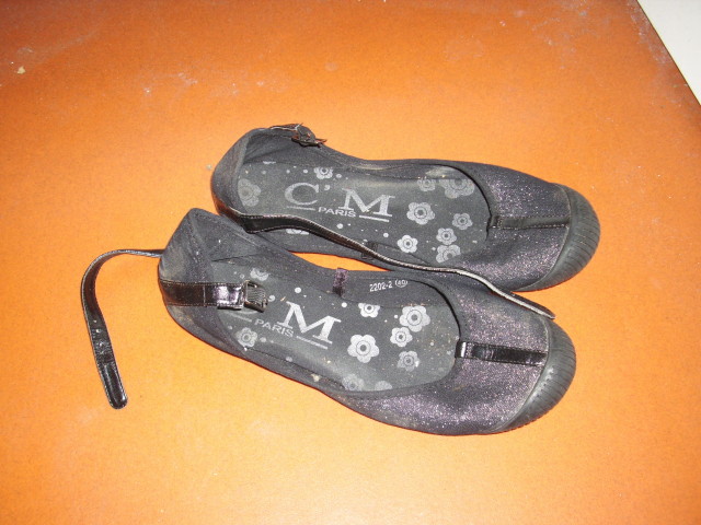 chaussures plate de soubrette