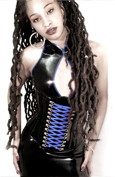 corset13 blue ribbon