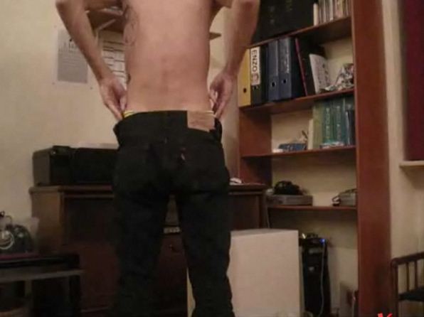 Pissing and Cumming in a glass by RainbowRimbaud (2)