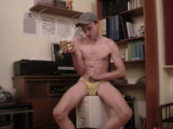 Pissing and Cumming in a glass by RainbowRimbaud (53)