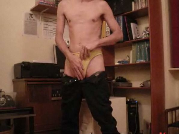 Pissing and Cumming in a glass by RainbowRimbaud (6)