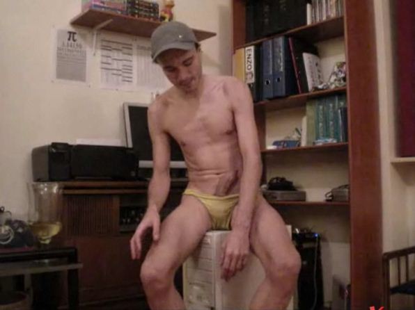 Pissing and Cumming in a glass by RainbowRimbaud (82)
