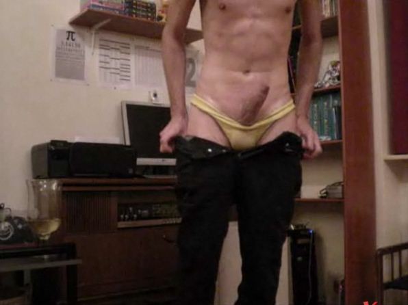 Pissing and Cumming in a glass by RainbowRimbaud (83)