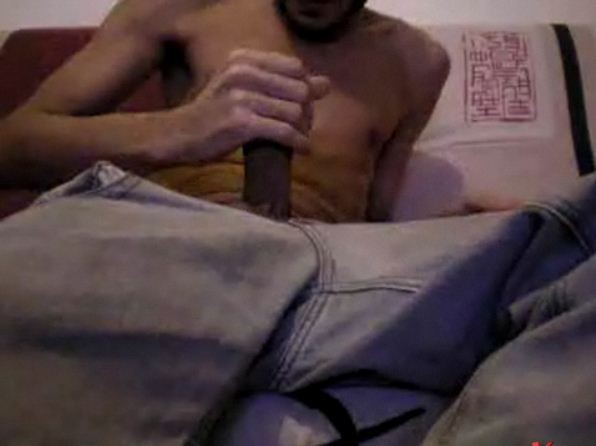Quick handjob + cum + self-licking (13)