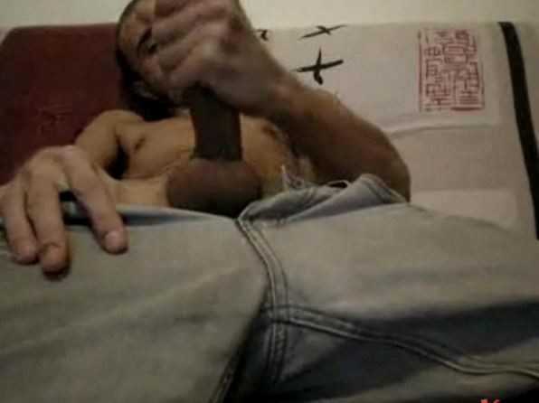 Quick handjob + cum + self-licking (31)