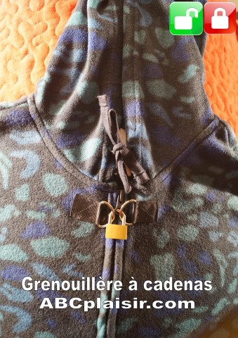 Grenouillère pour adulte à cadenas 5 cadens