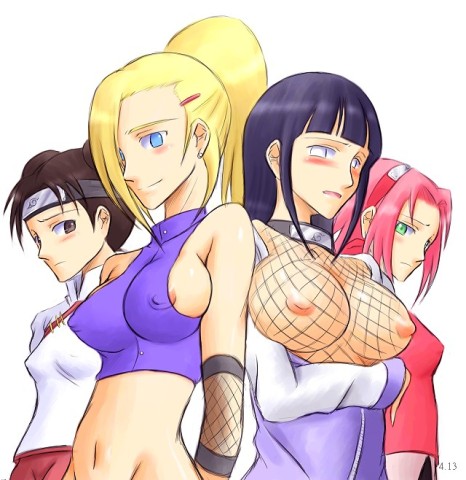374082 Hinata Hyuuga Naruto Sakura Haruno Tenten ino yamana